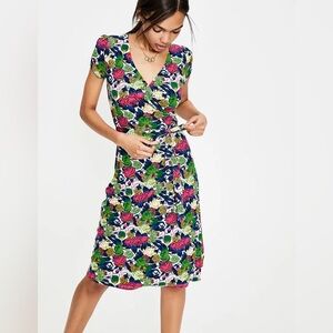 Boden Summer Wrap Dress Floral